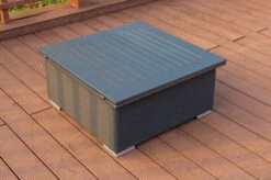 OUTFLEXX Loungetisch, Sooty, Alu/Sunbrella, 78/157 X 78 X 37/64 Cm, Höhenverstellbar -MBM Verkäufe 7 21010.jpg