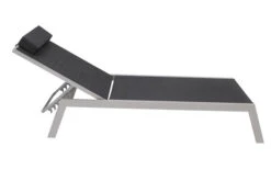 VILLANA Gartenliege, Silber/schwarz, Aluminium/Textil, 198 X 60 X 32 Cm, Verstellbar 17 VILLANA Gartenliege, Silber/schwarz, Aluminium/Textil, 198 X 60 X 32 Cm, Verstellbar -MBM Verkäufe 8 13400.jpg