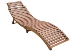 Ploß Sonnenliege, FSC-Akazie/Polyester, 186 X 55 X 21 Cm, Inkl. Auflage -MBM Verkäufe 8 16528.jpg
