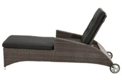 Ploß Rocking Comfort Rollliege, Grau/braun-meliert, Polyrattan, 195x65x42cm, Verstellbar, Hohe Sitzhöhe -MBM Verkäufe 8 18208.jpg
