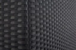 OUTFLEXX Loungemöbel-Set, Schwarz, Polyrattan, 6 Personen, Wasserfeste Kissenbox -MBM Verkäufe 8 18229 BOX A.jpg