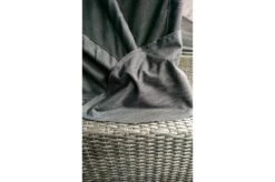 OUTFLEXX Houston Loungebett, Grau, Polyrattan, Doppel-halbrund, Viele Stellmöglichkeiten, Dach Klappbar -MBM Verkäufe 8 18543.jpg