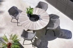 HARTMAN Delphine Armlehnensessel, Schwarz/weiß, Alu/Kunststoff -MBM Verkäufe 8 18696.jpg