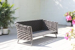 OUTFLEXX Oranger Blossom Lounge-Set, Anthrazit, Alu/XL Rope, 4-teilig, Inkl. Sitz- Und Rückenkissen, Tisch 120 X 70 X 42 Cm -MBM Verkäufe 8 20572.jpg