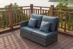 OUTFLEXX Dining Set, Grau, Polyrattan, 4tlg, 5-6 Personen, Inkl. Polster Und Kissen -MBM Verkäufe 8 20661.jpg