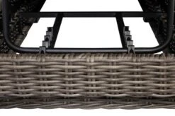 OUTFLEXX Rollliege, Grau, Polyrattan, 200x70x27,5cm, Rückenlehne 5-fach Verstellbar -MBM Verkäufe 9 18367.jpg
