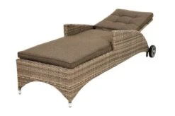 Ploß Rabida Comfort Rollliege, Champagner-meliert, Polyrattan, 198x68x44cm, Verstellbar, Hohe Sitzhöhe -MBM Verkäufe 9 20165.jpg
